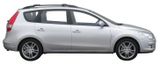 Tetőcsomagtartó YAKIMA silver Hyundai i30 cw 2007-&gt;2012