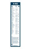 A BOSCH AEROTWIN hátsó ablaktörlők NISSAN NV300 X82 2016-&gt;
