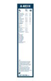 A BOSCH AEROTWIN hátsó ablaktörlők SKODA OCTAVIA III Avant 2006-&gt;2020