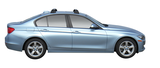 Tetősínek YAKIMA BMW 3 Series ,2012 - 2015 ,4dr Sedan