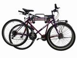 BICIKLITARTÓ SZÖGÁLLÍTÁSSAL - tartó kerékpárokhoz, sílécekhez