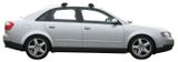 Tetősínek YAKIMA Audi A4/S4/RS4 ,2001 - 2008 ,4dr Sedan