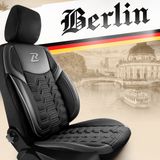 Autó üléshuzatok Seat Toledo (IV) 2012-2018 BERLIN_SZÜRKE 1+1, elülső