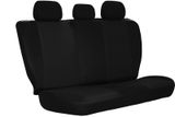 Autó üléshuzatok Isuzu D-MAX (III) 2020-&gt; CARO Fekete 2+3