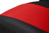 Autó üléshuzatok Fiat 500L 2012-&gt; CARO piros 2+3