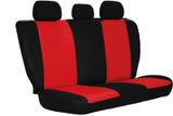 Autó üléshuzatok Peugeot 3008 (I) 2009-2016 CARO piros 2+3