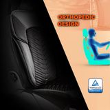 Autó üléshuzatok Fiat Doblo (II) 2010-up DUBAI_Fekete 2+3