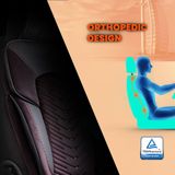Autó üléshuzatok Kia Picanto (II) 2011-2017 DUBAI_Piros 2+3