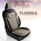 Autó üléshuzatok Seat Toledo (IV) 2012-2018 FLORIDA_Bézs 2+3