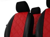Autó üléshuzatok Honda City (V) 2008-2014 Forced K-1 - Piros 2+3