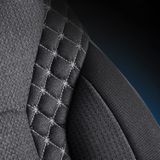 Autó üléshuzatok Toyota Auris (II) 2013-2018 LYON_SZÜRKE 2+3