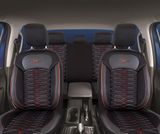 Autó üléshuzatok Nissan Juke II 2019-up MADRID_Piros 2+3