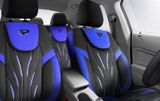 Autó üléshuzatok Suzuki SX4 II 2013-2021 PARS_Kék  2+3