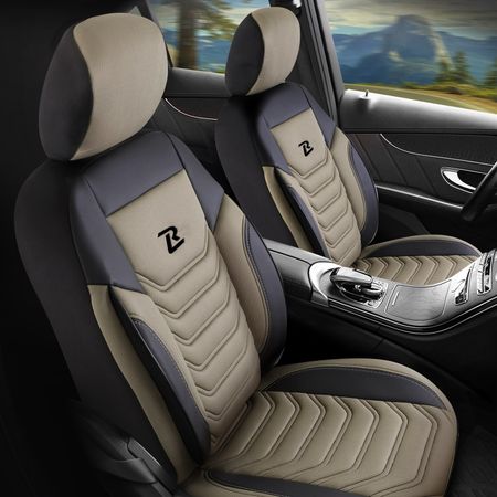Autó üléshuzatok Audi A3 (8V) 2013-2020 FLORIDA_Bézs 2+3