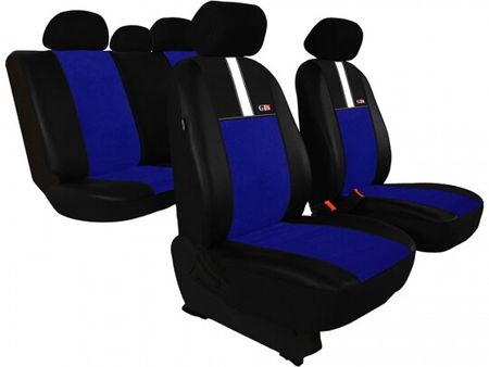 Autó üléshuzatok Citroen C3 (II) 2009-2016 GT8 - Kék 2+3