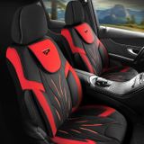 Autó üléshuzatok Citroen C3 Picasso 2008-2017 PARS_Piros  2+3