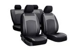 Autó üléshuzatok Dacia Sandero (III) 2021-> Design Leather Szürke 2+3