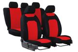 Autó üléshuzatok Fiat 500L 2012-> CARO piros 2+3