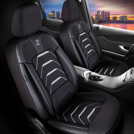 Autó üléshuzatok Fiat Doblo (III) 2010-2016 BODRUM_SZÜRKE 2+3