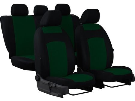 Autó üléshuzatok Honda Jazz (III) 2013-2020 Classic Plus - Zöld 2+3