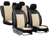 Autó üléshuzatok Honda Jazz (III) 2013-2020 Exclusive Alcantara - Bézs 2+3
