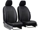 Autó üléshuzatok Honda Jazz (III) 2013-2020 Exclusive Alcantara - Fekete 1+1, elülső