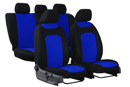 Autó üléshuzatok Kia Rio (III) 2011-2016 CARO kék 2+3