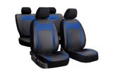 Autó üléshuzatok Mazda 2 (III) 2015-> Design Leather kék 2+3