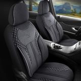 Autó üléshuzatok Mazda CX-5 2017-up LYON_SZÜRKE 2+3