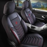 Autó üléshuzatok Nissan Micra (IV) 2010-2016 FLORIDA_Fekete-piros 2+3