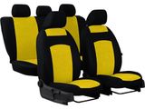 Autó üléshuzatok Nissan Micra (V) 2016-up Classic Plus - sárga 2+3