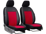 Autóhuzatok Seat Cordoba (II) 2002-2010 Exclusive Alcantara - Piros 1+1, elülső