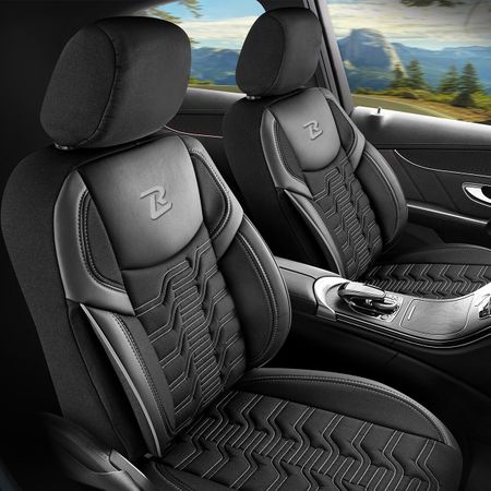 Autó üléshuzatok Seat Leon (III) 2013-2020 BERLIN_SZÜRKE 2+3