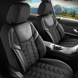 Autó üléshuzatok Seat Toledo (IV) 2012-2018 BERLIN_SZÜRKE 1+1, elülső