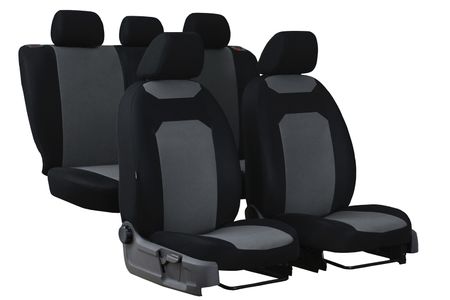 Autó üléshuzatok Suzuki SX4 II 2013-2021 CARO Szürke 2+3
