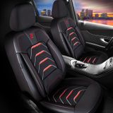 Autó üléshuzatok Suzuki SX4 S-Cross 2013-up BODRUM_Piros 2+3