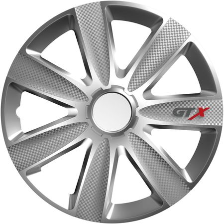 Dísztárcsák  GTX Carbon 14" Silver 4db