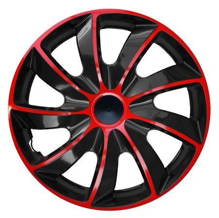 Dísztárcsák Mazda Quad 15" Red & Black 4db